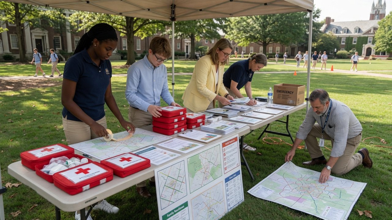 School service-learning readiness booth
